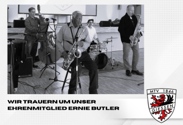 Wir trauern um unser Ehrenmitglied Ernie Butler